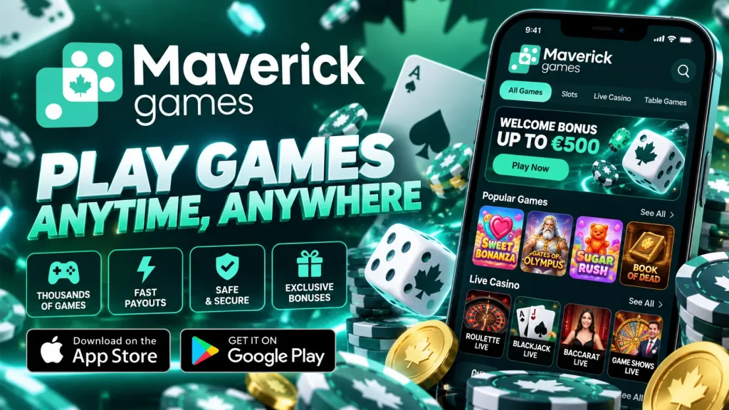 maverick games app