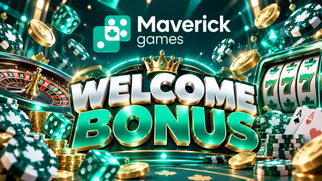 maverick games welcome bonus
